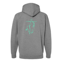 Load image into Gallery viewer, StableStrides Heavyweight Full-Zip Hooded Sweatshirt