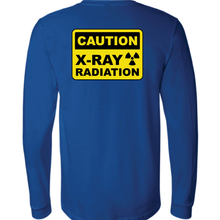 Load image into Gallery viewer, Caution X-Ray Radiation Long Sleeve Shirt