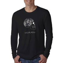 Load image into Gallery viewer, Line Mountain Skull Long Sleeve Tee