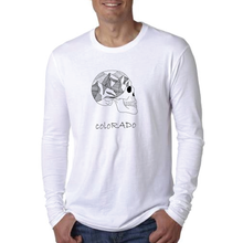 Load image into Gallery viewer, Line Mountain Skull Long Sleeve Tee